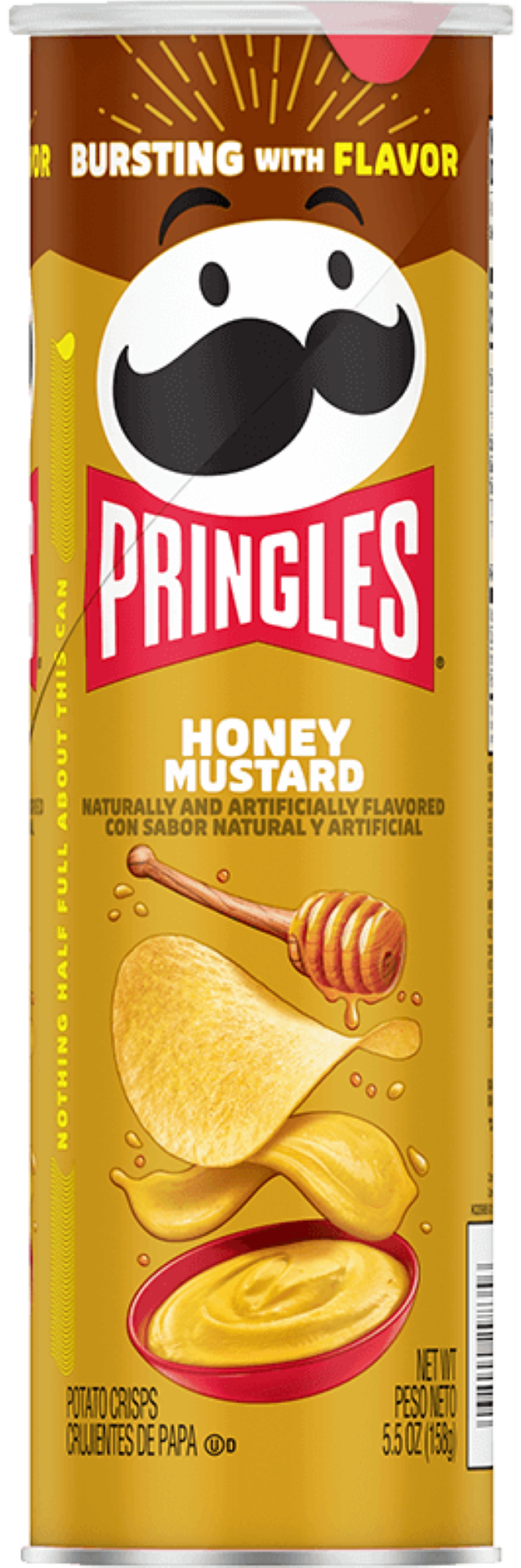 PRINGLES HONEY MUSTARD 158G
